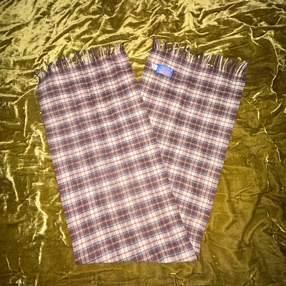 Vintage Pendleton wool scarf